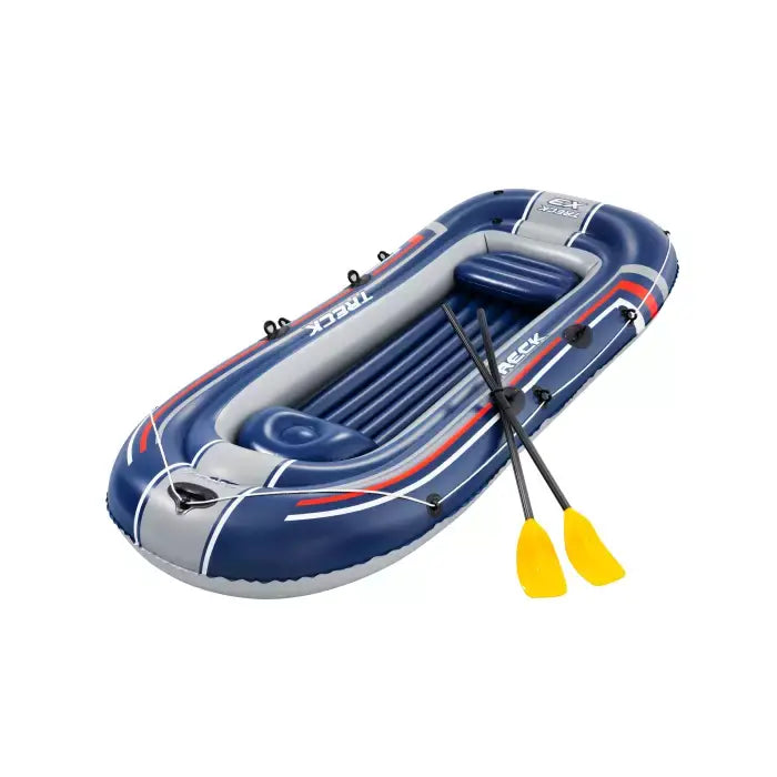 B-Ware Bestway Hydro Force Schlauchboot Set Boot Erwachsene Kind Treck X3 307x126x39 Cm - 6941607357958