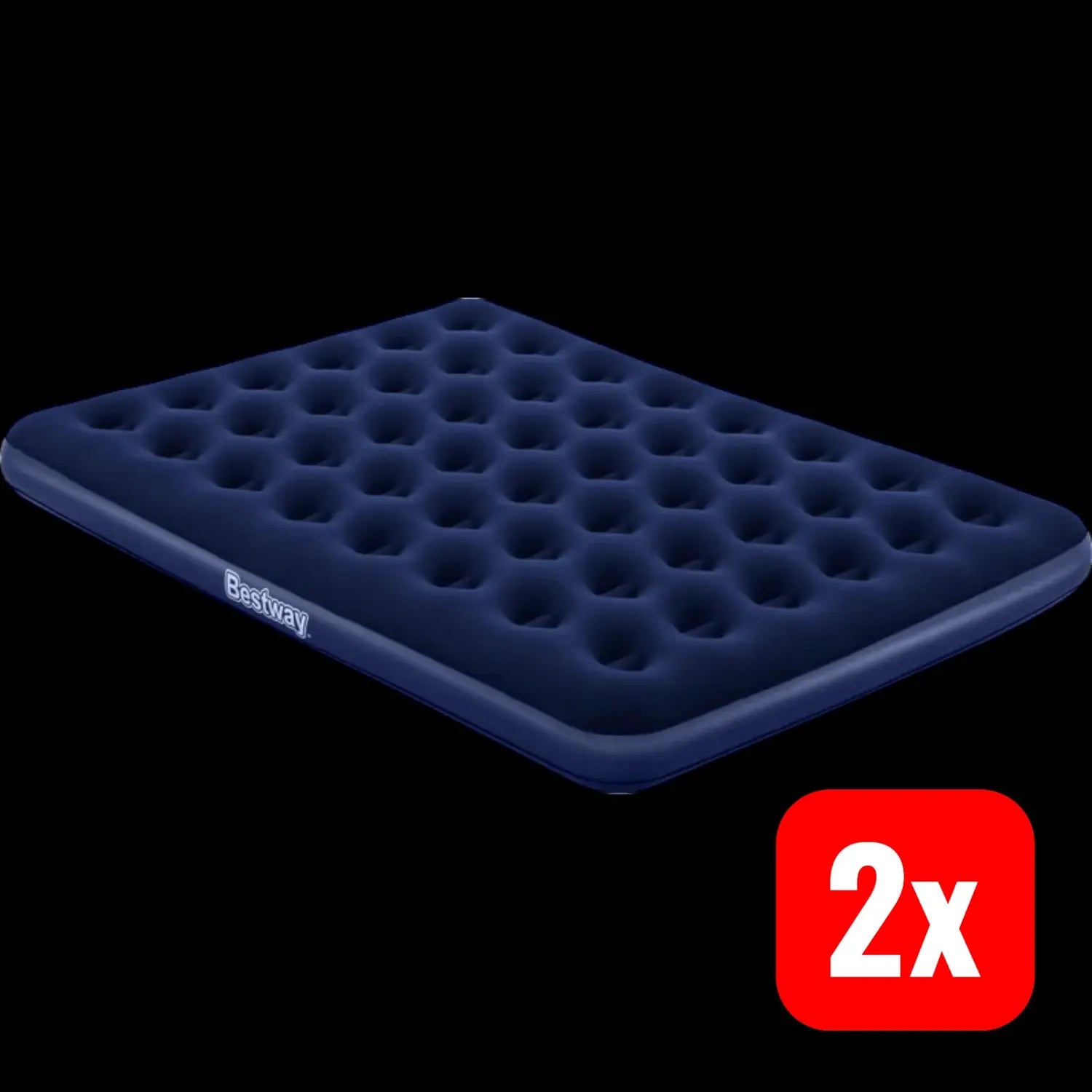 B-Ware Bestway Luftbett Gästebett Blue Horizon Double Xl/Lo 203 X 152 X 22 2 Stück - 6941607343906