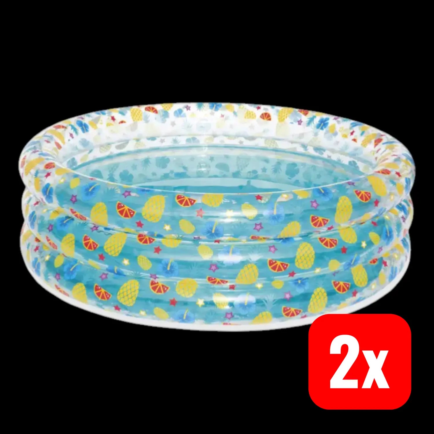 B-Ware Bestway Planschbecken Pool Kinderbecken Tropical ø 170 X 53 Cm Outdoor 2 Stück - 6942138951370