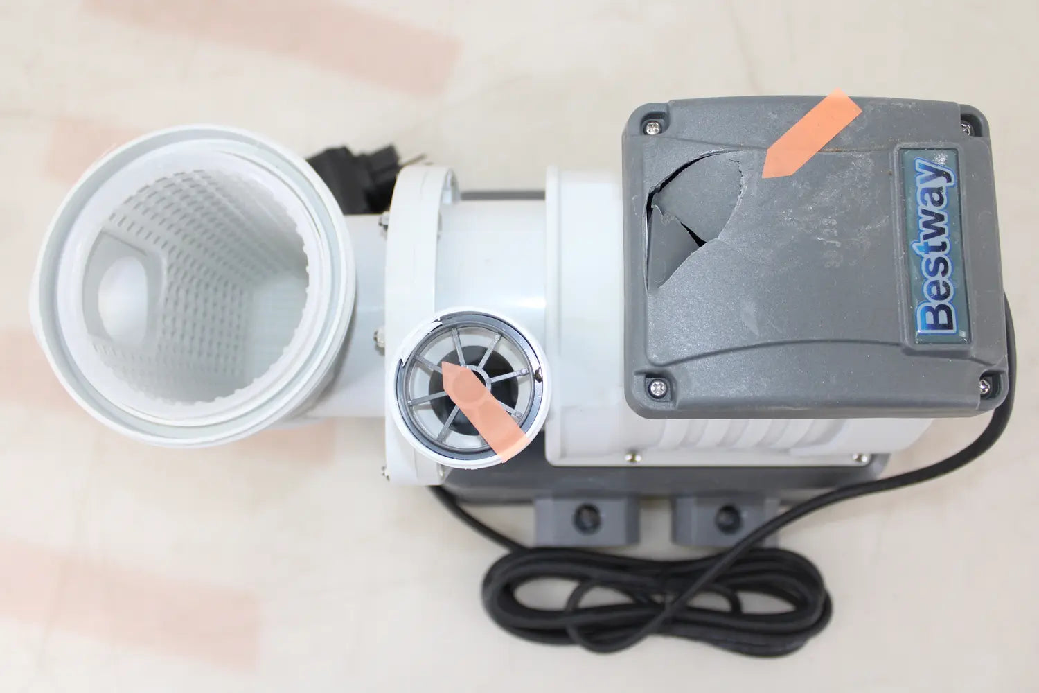 C-Ware Bestway Sandfilteranlage Filterpumpe Sandfilter Pumpe 280 W Siehe Text/Foto - 6941607354261