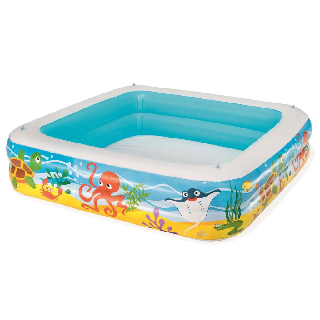 B-Ware Bestway Spielbecken Pool Kinderbecken Blau 140 X 140 X 114 Cm 52192  - 6942138951448