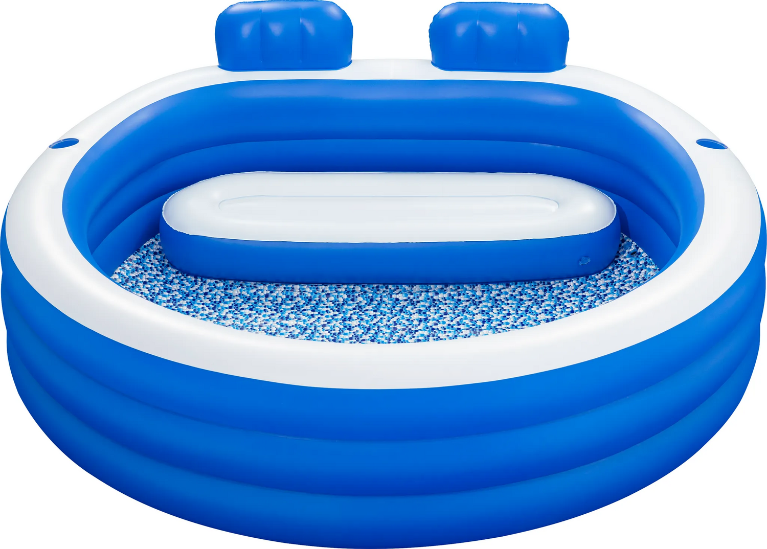 B-Ware Bestway Splash Paradise Family Pool Schwimmbecken Aufblabar 231 X 219 X 79 Cm