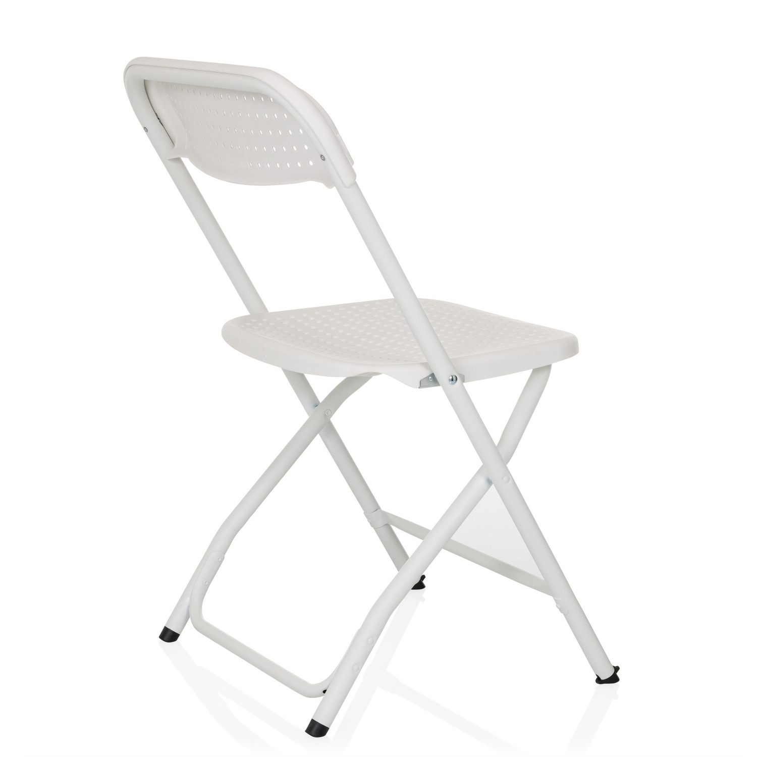 B-Ware Hjh Office Besucherstuhl Klappstuhl Stuhl Kunststoff Weiß Outdoor Stapelbar - 4064323106111