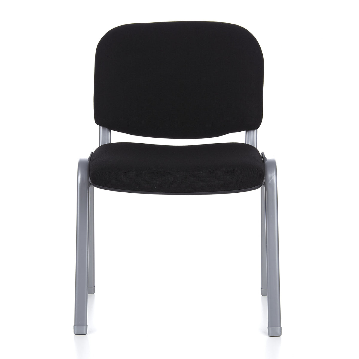 hjh OFFICE Besucherstuhl Konferenzstuhl Stuhl XT 600 4er Pack silber 4 STÜCK - 4251084663452