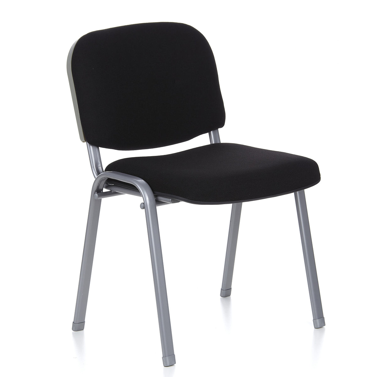 hjh OFFICE Besucherstuhl Konferenzstuhl Stuhl XT 600 4er Pack silber 4 STÜCK - 4251084663452
