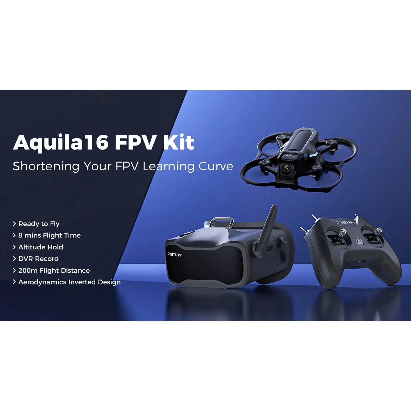 B-Ware Betafpv Race Copter Drohne Fpv Set Quadcopter Kit First Person View Rtf Training
