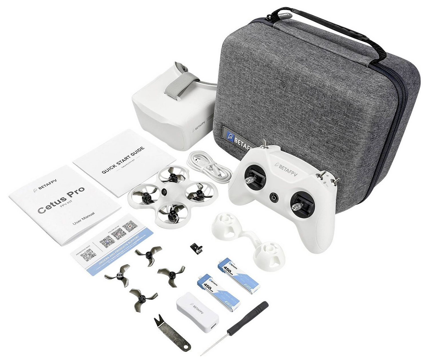 D-Ware Betafpv Cetus Pro Fpv Kit Race Copter Quadcopter Rt F Fpv Race Defektware - 4064161390840