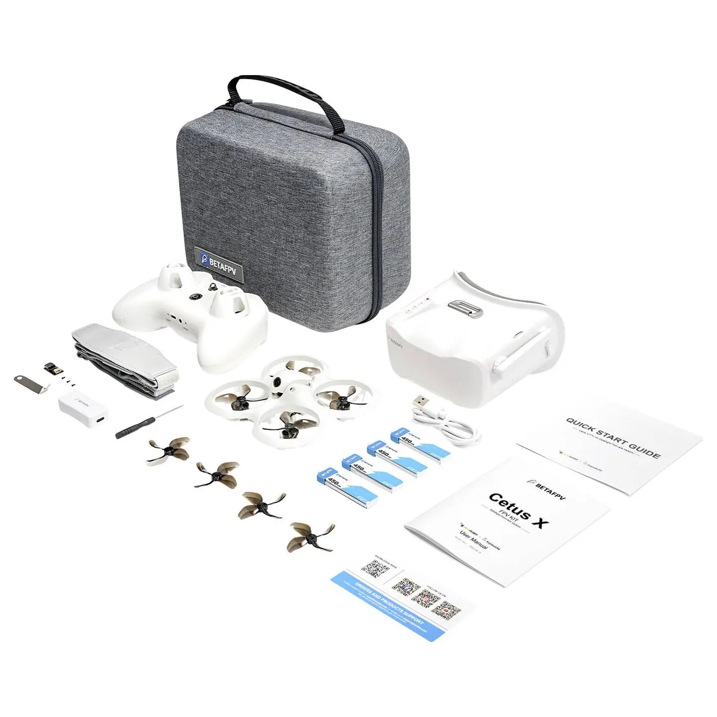 B-Ware Betafpv Cetus X Fpv Kit Drohnenset Drohne Set Race Copter Siehe Text/Foto - 4064161328249
