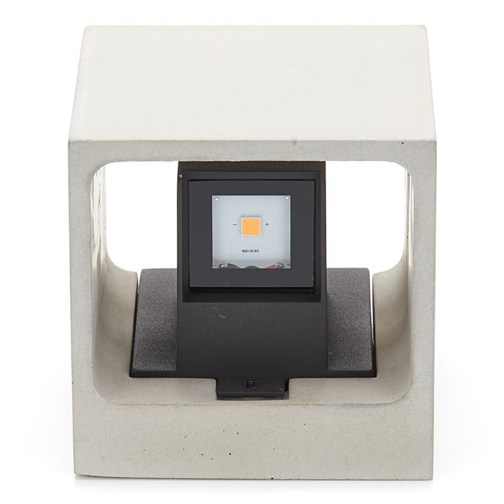 Lindby Led Außen Wandleuchte Riak Wandleuchte Wandlampe Lampe Leuchte Led Beton   B-Ware - 4251096541786