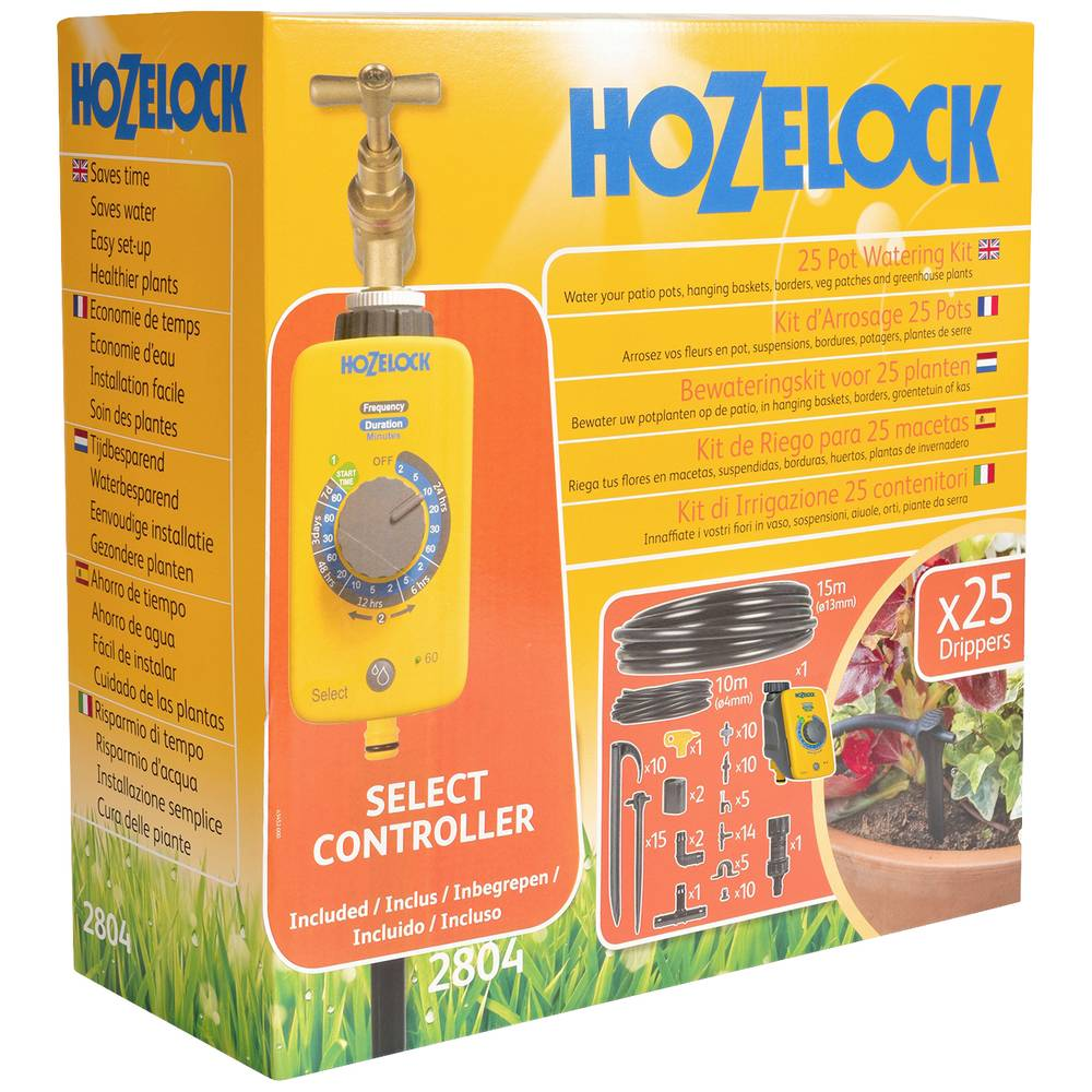 Hozelock Tropfbewässerung Set Steckkupplung Schlauchlänge 15 M Wasserschlauch B-Ware - 5010646061117