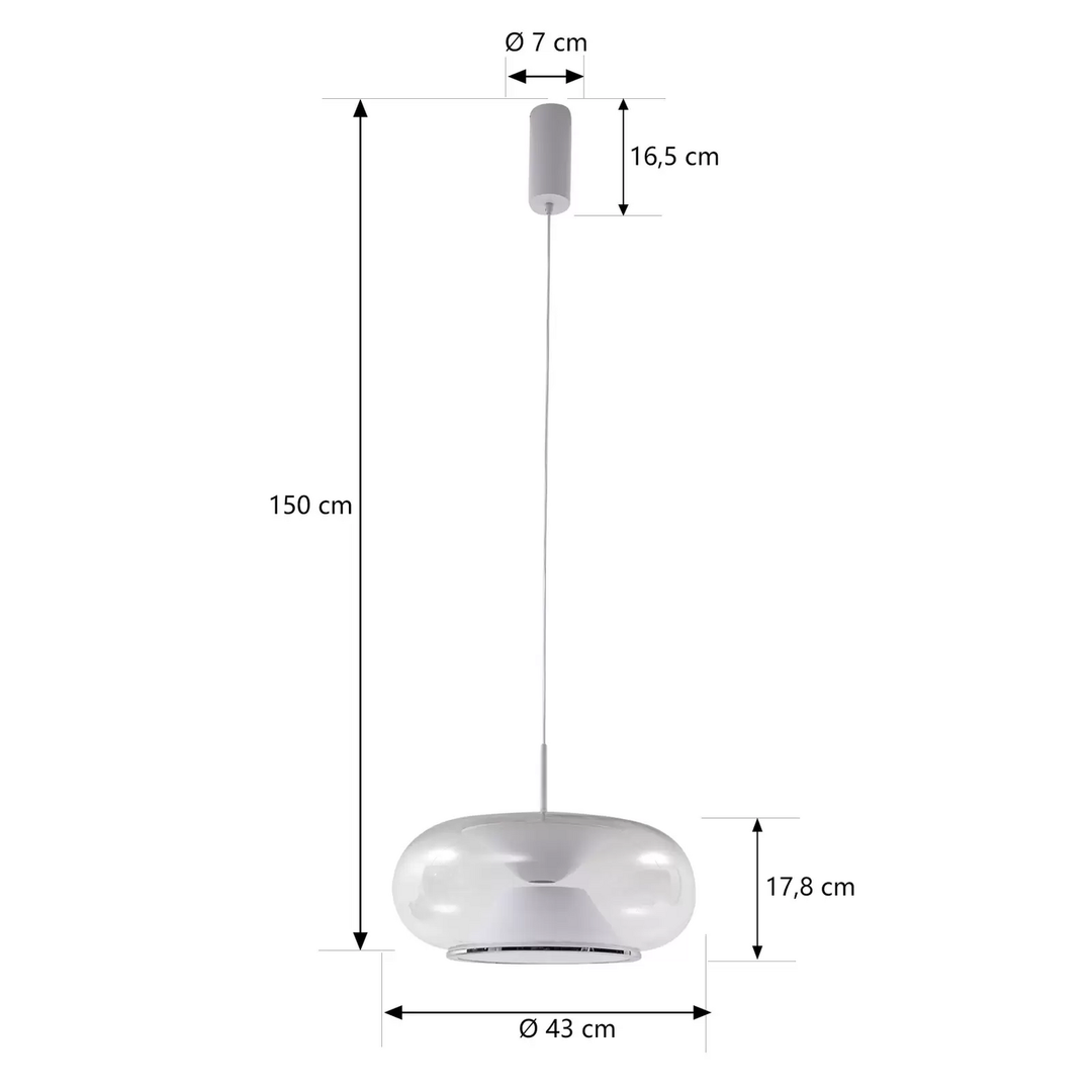 Lucande Orasa Led Hängeleuchte Hängelampe Leuchte Lampe Pendelleuchte Licht B-Ware - 4251911778786