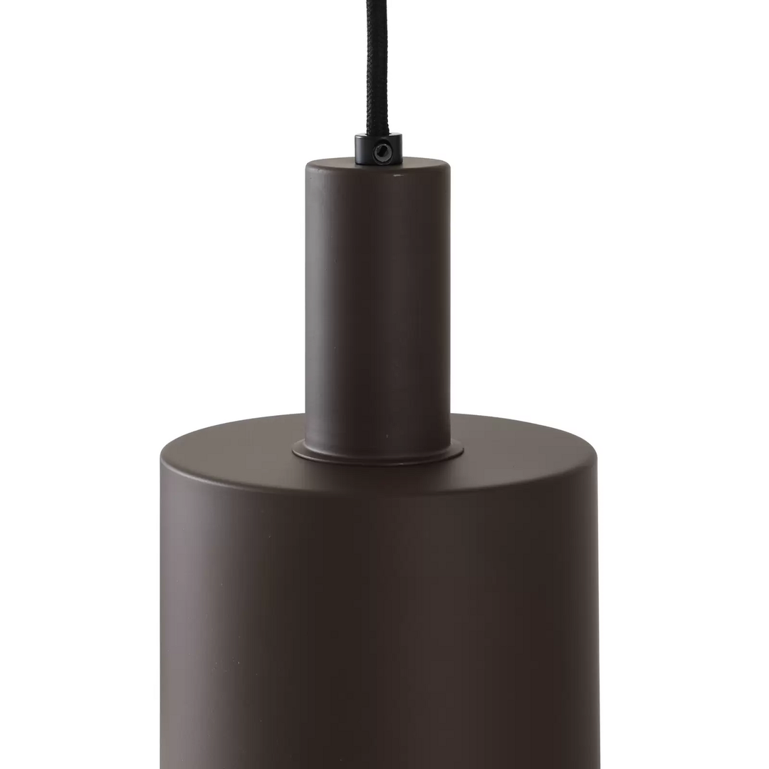 Lindby Hängeleuchte Ovelia schwarz/braun/beige Hängelampe Lampe Pendelleuchte