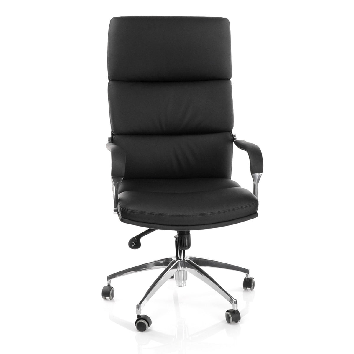 hjh OFFICE Bürostuhl Chefsessel BRUNELLO 20 Kunstleder schwarz ergonomisch - 4260182541043