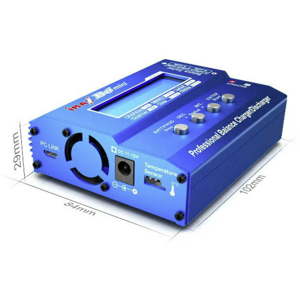 Skyrc B6 Mini Modellbau Multifunktionsladegerät 6 A Li Po Li Fe Po Li Ion Ni Mh Ni Cd   B-Ware
