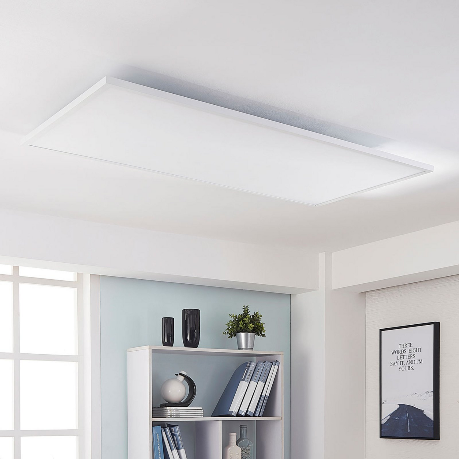 Arcchio Arya Led Panel Deckenlampe Deckenlampe Lampe Leuchte Dimmbar 119x59cm B-Ware