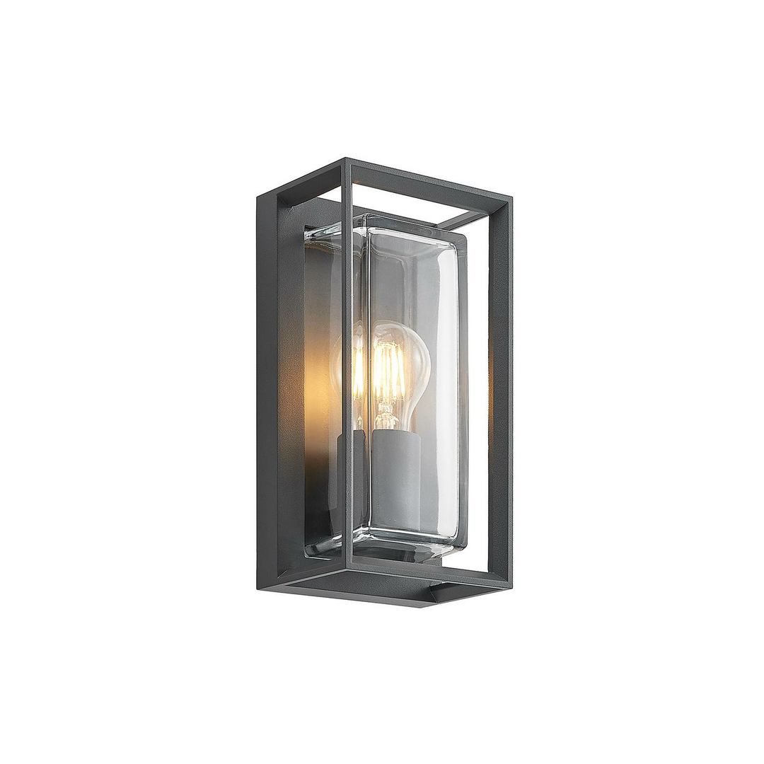 Arcchio Ismera Außenwandleuchte Mit Glas Außen Wandleuchte Lampe E27 Dunkelg500 B-Ware