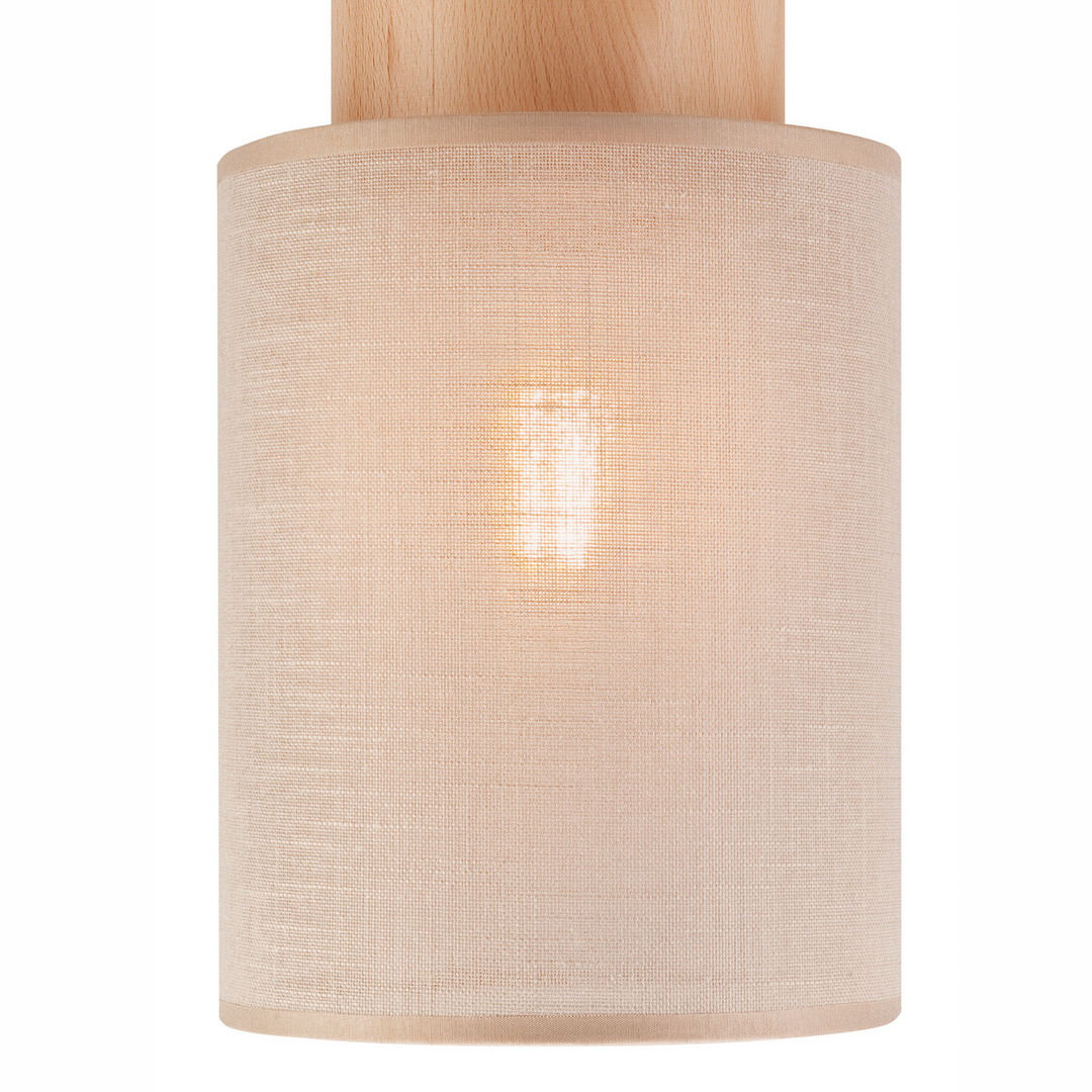 Envostar Asolita Deckenleuchte Stoffschirm beige Deckenlampe Lampe Leuchte Spot