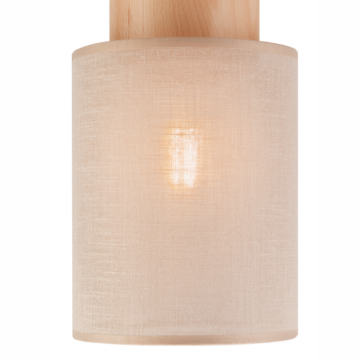 Envostar Asolita Deckenleuchte Stoffschirm beige Deckenlampe Lampe Leuchte Spot