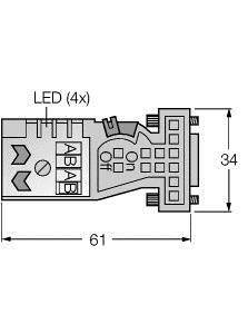 Turck 6604221 Sensor /Aktor Steckverbinder Steckverbinder Konfektioniert 1 St. B-Ware