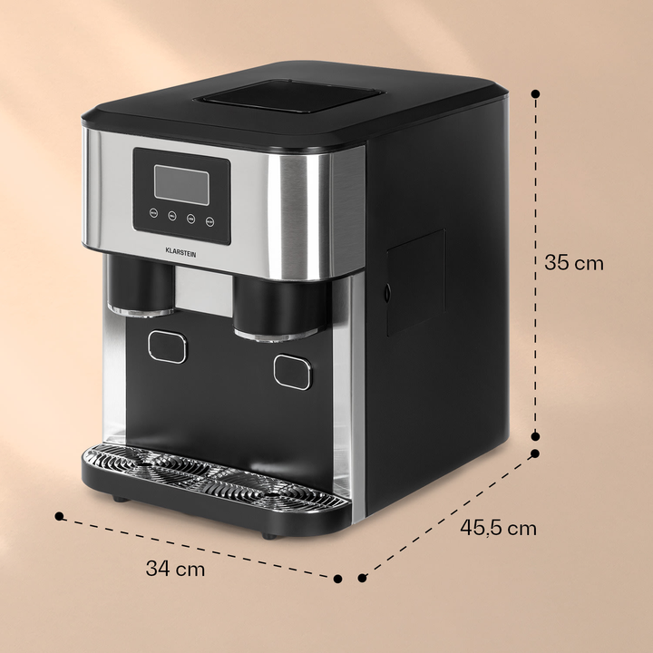 Klarstein Eiszeit Crush Eiswürfelmaschine Haushaltsgeräte Kleingeräte Eiswürfel