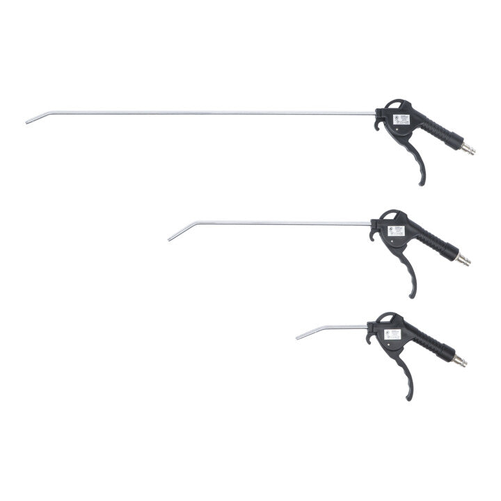 BGS Do it yourself Druckluft Ausblaspistolen Set Blaspistolen Werkzeug 3-teilig - 4026947032948