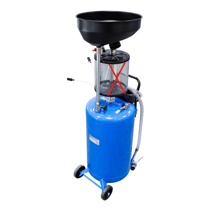 B-Ware Bgs Druckluft öl Absauggerät ölabsauger Sauger Altölbehälter 80 L Siehe Text/Foto - 4026947070032
