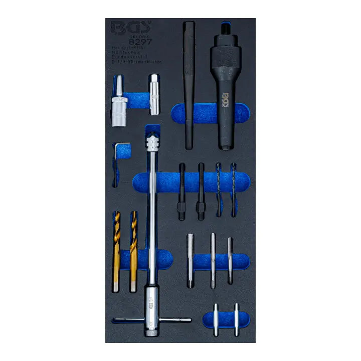 B-Ware Bgs Glühkerzensatz Werkzeugset Glühkerzen Ausbau Reparatur M8 M10 17tlg - 4026947082974