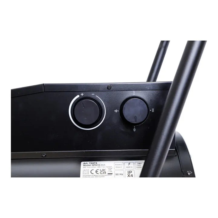 B-Ware Bgs Heizlüfter Heizgerät Elektrisch Werkstatt Baustelle Industrie Mobil 15 K W - 4048769082321