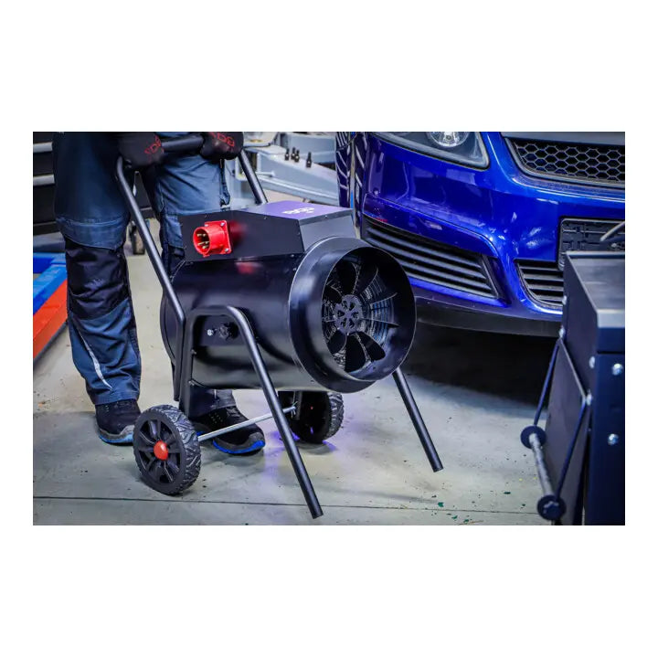 B-Ware Bgs Heizlüfter Heizgerät Elektrisch Werkstatt Baustelle Industrie Mobil 15 K W - 4048769082321
