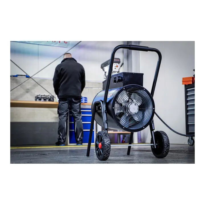 B-Ware Bgs Heizlüfter Heizgerät Elektrisch Werkstatt Baustelle Industrie Mobil 15 K W - 4048769082321