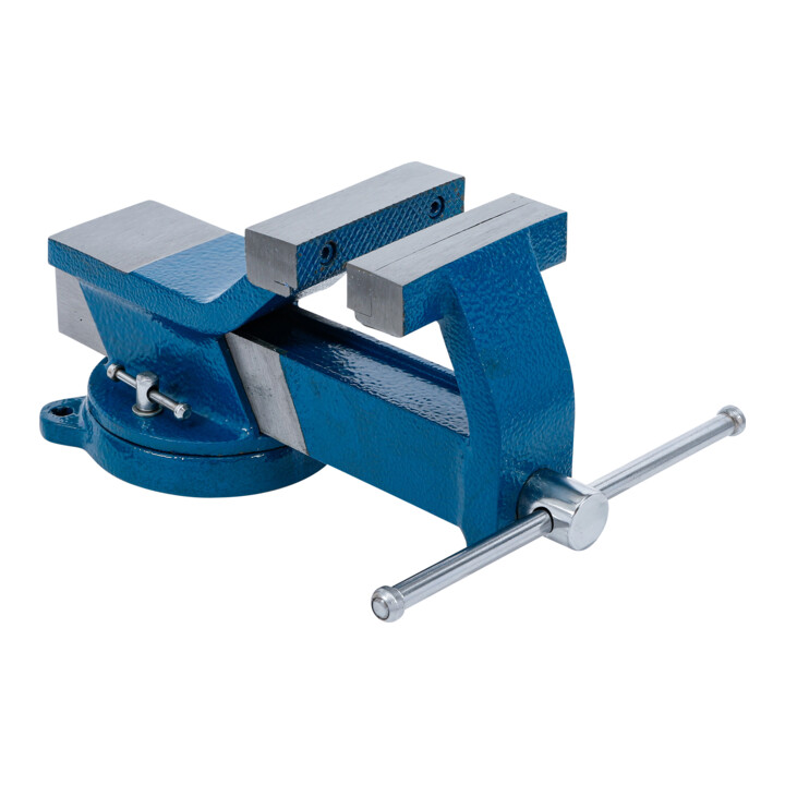 B-Ware Bgs Schraubstock Parallelschraubstock Amboss 100mm Spannbacken Drehbar