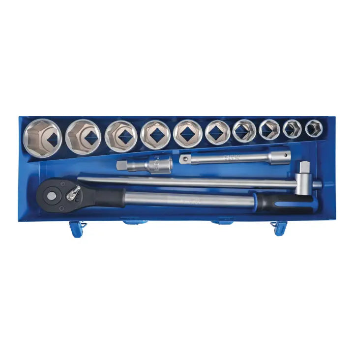 B-Ware Bgs Technic Steckschlüsselsatz Werkzeugset  20 Mm 14 Teile Chrom Vanadium - 4026947012063