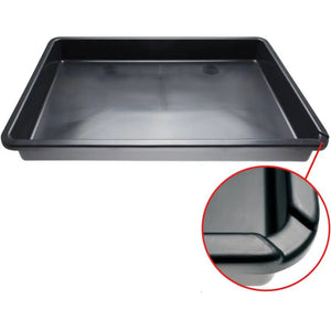 B-Ware Bgs Technic Wanne Auffangwanne Mehrzweckwanne 50 L Schwarz Entleerhilfe 88x60x10