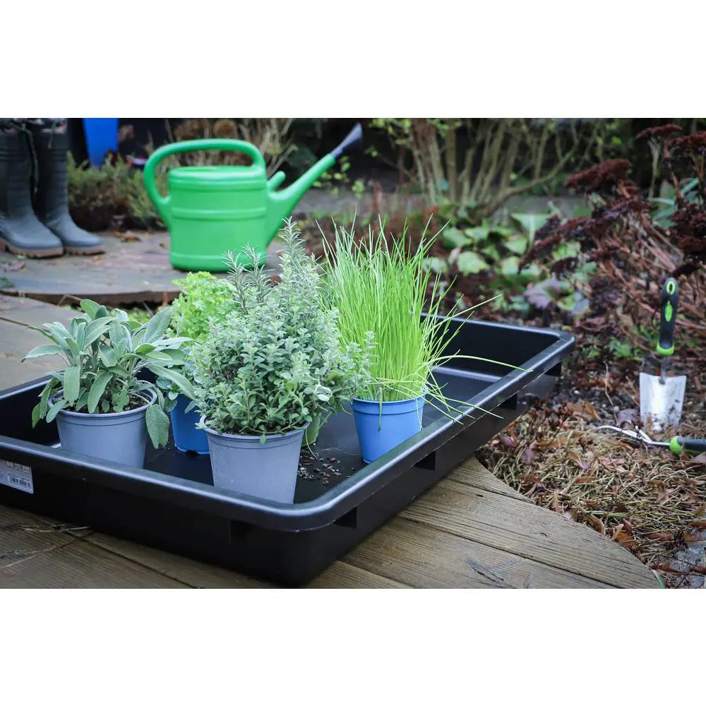 B-Ware Bgs Technic Wanne Auffangwanne Mehrzweckwanne 50 L Schwarz Entleerhilfe 88x60x10 - 4026947099972
