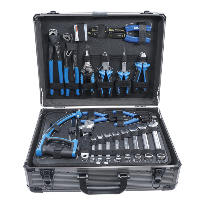 B-Ware Bgs Technic Werkzeugsatz Set Werkzeugkoffer Chrom Stahl 149teilig Aluminium