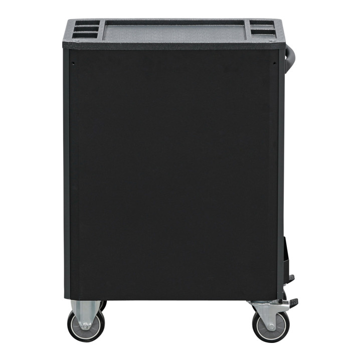 B-Ware Bgs Werkstattwagen Rollwagen Werkzeugwagen 8 Schubladen Leer Metall Schwarz - 4026947041117