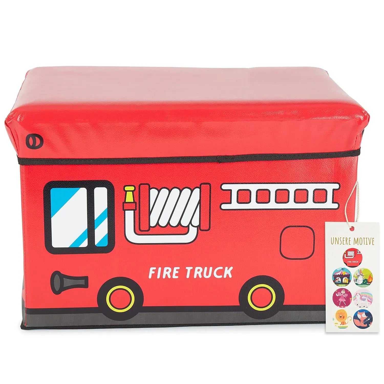 B-Ware Bieco Aufbewahrungsbox Spielzeugkiste Kiste Sitzhocker Stauraum Kinder 2 Stück - 4005544013079