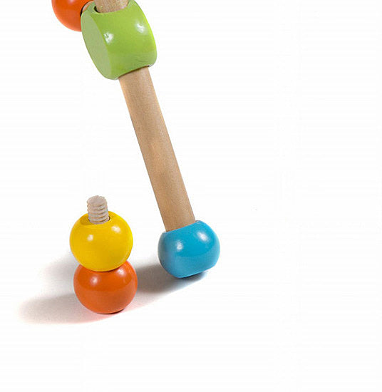 B-Ware Bieco Holz Gym Babygym Activity Center Gymcenter Baby Spielzeug Höhenverstellbar