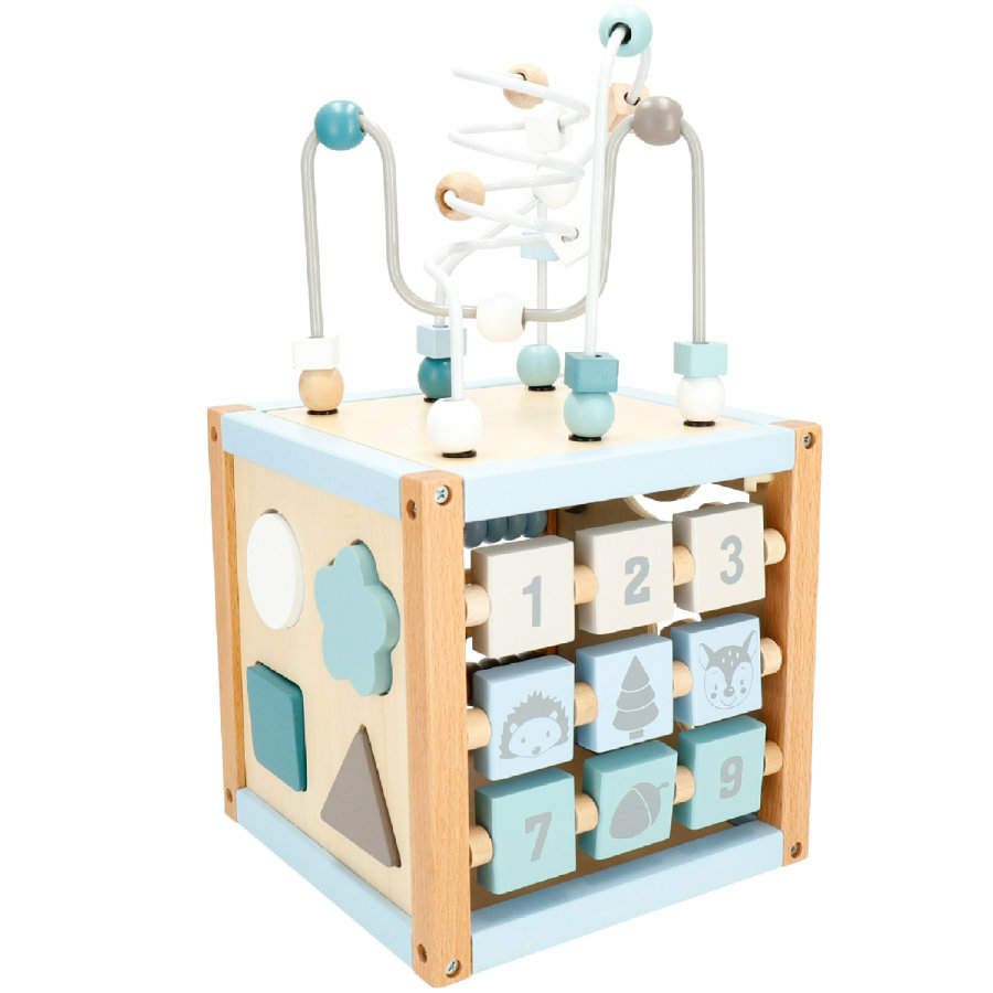 B-Ware Bieco Motorikwürfel 24041001  Motorikspielzeug Activity Center Motorikschleife - 4005544244114