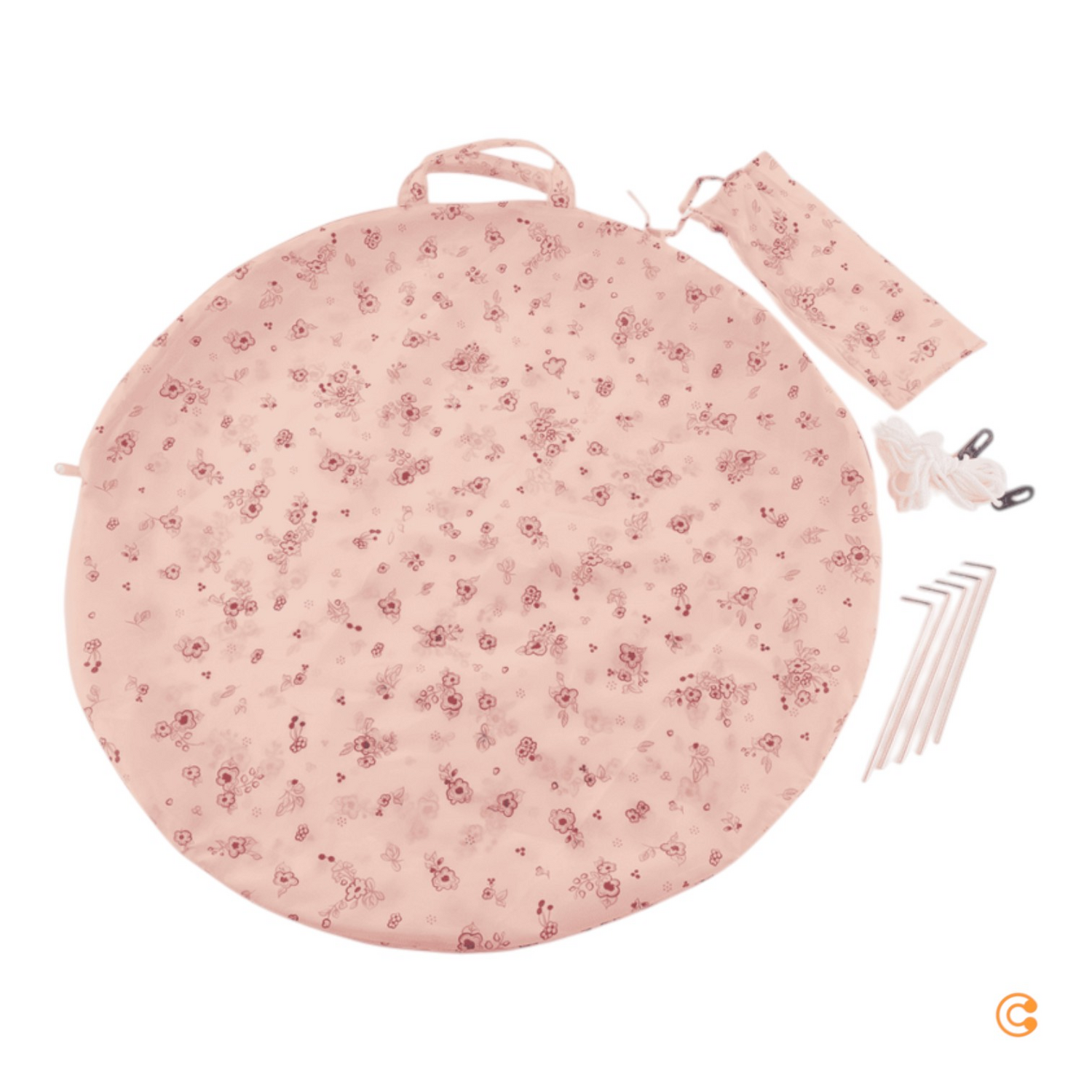 Bieco Strandmuschel Zelt Uv Zelt Dreamy Flowers Sonnenschutz Siehe Text/Foto C-Ware - 4005544206198