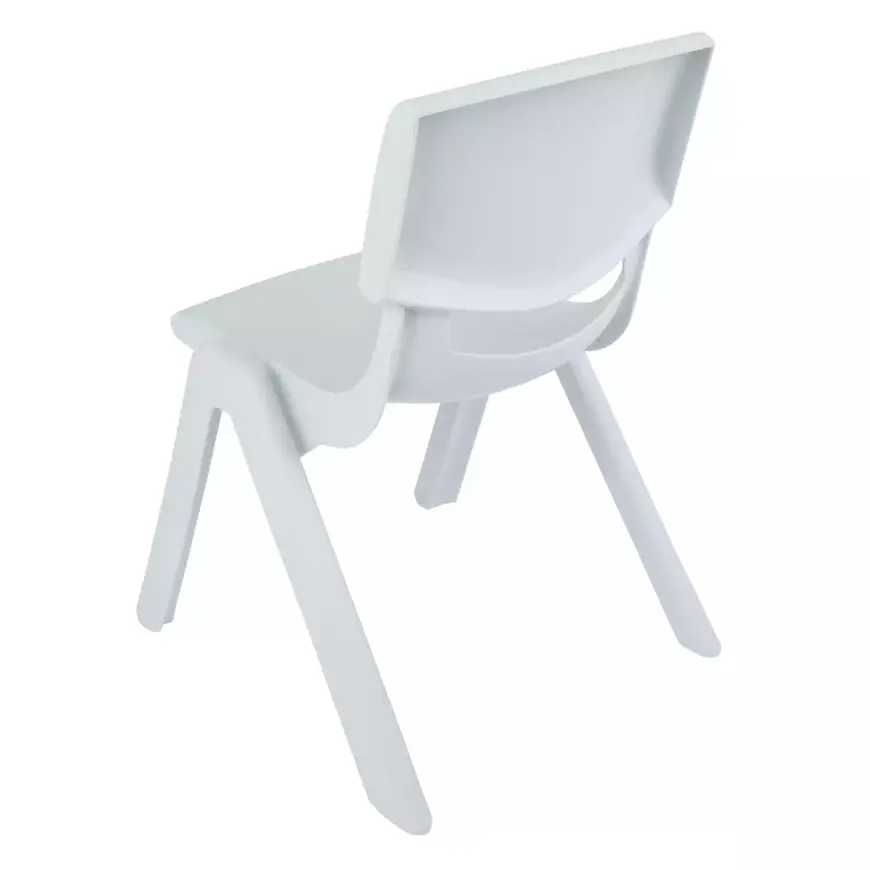 B-Ware Bieco Stuhl Kindersitz Kinderstuhl Kunststoff Weiß Stapelbar Indoor Outdoor - 4005544018098