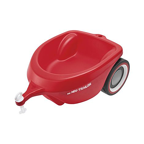 B-Ware Big Anhänger Trailer Zubehör Bobby Car Spielzeug Kinder Neo Trailer Rot - 4004943562669