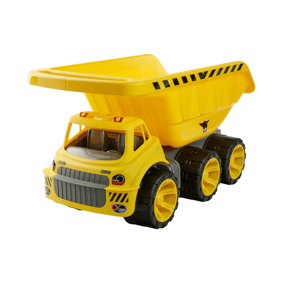 Big Power Worker Mega Kipper Kipplaster Baustellenfahrzeug Schwarz Spielzeug B-Ware - 4004943548205