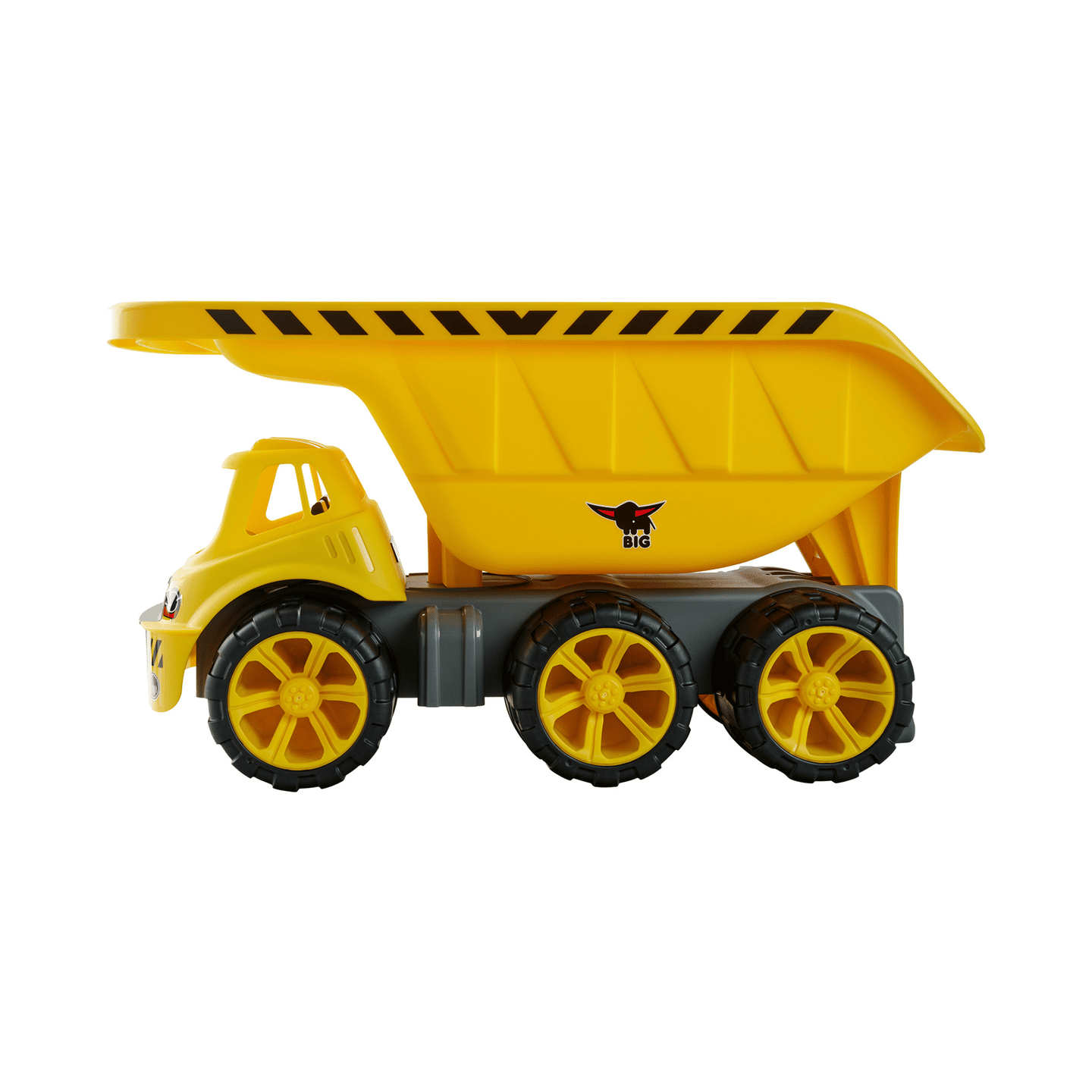 Big Power Worker Mega Kipper Kipplaster Baustellenfahrzeug Schwarz Spielzeug B-Ware - 4004943548205