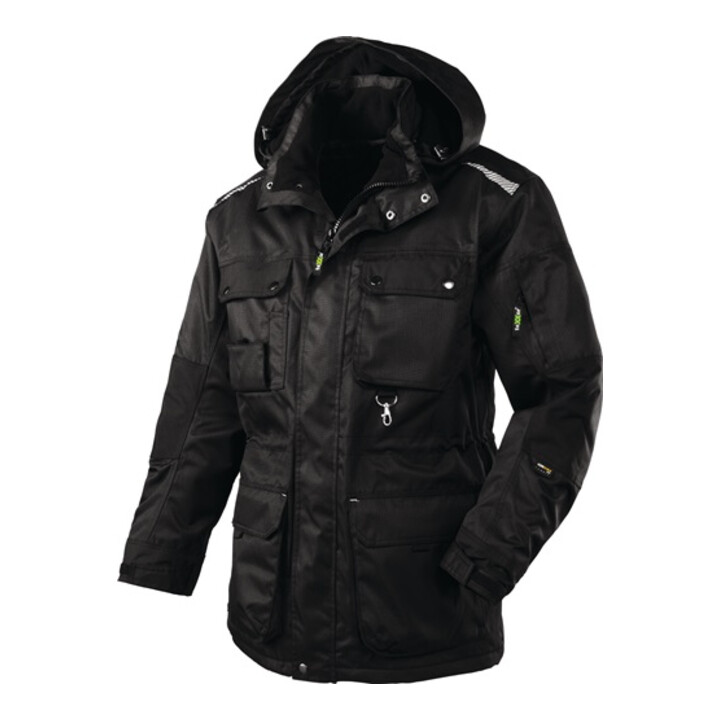 Big Winterjacke Jacke Boston Herrenjacke Polyester Gr L Schwarz B-Ware - 4031301040668