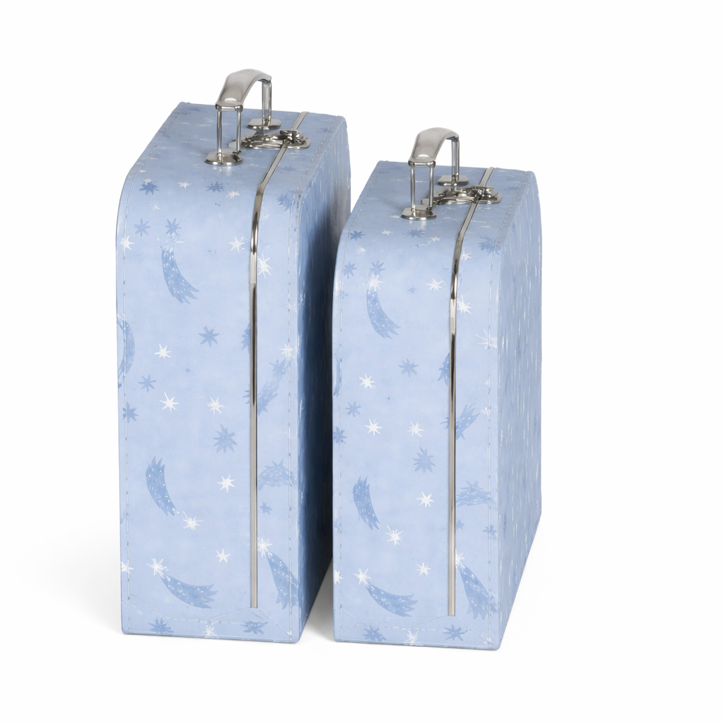 Bigso Kinderkoffer Set Koffer Aufbewahrung Make a Wish Spielzeug 6 SETS - 7330061079497