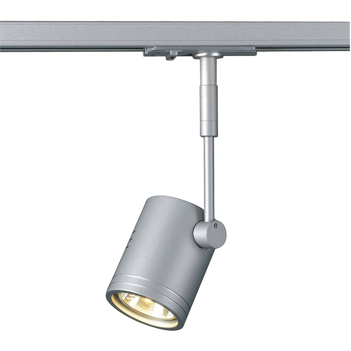 B-Ware Slv Bima I 143442 Schienensystemleuchte Hochvoltlampe Gu10 50 W Halogen Silber - 4024163092166