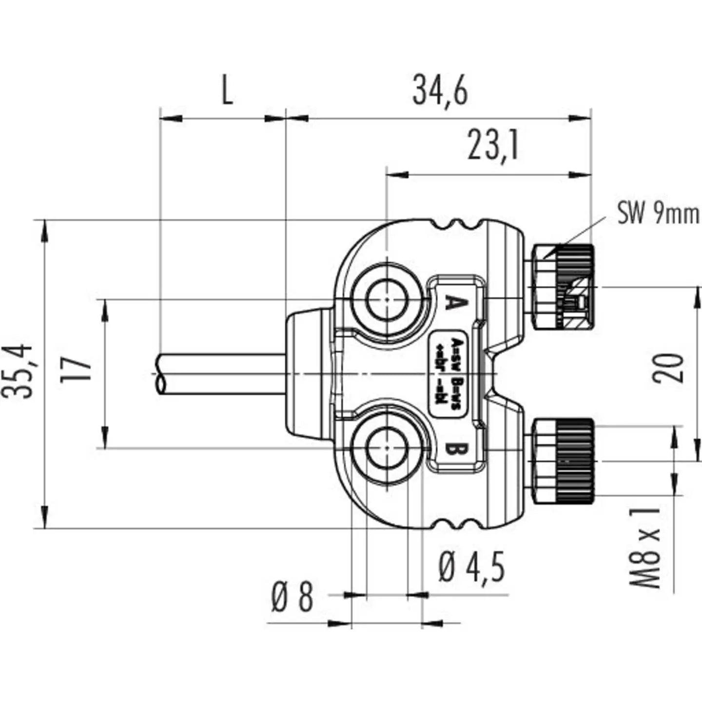 B-Ware Binder 79 5232 33 04 Serie 765 Steckverbinder Anschluss - 2050010667579