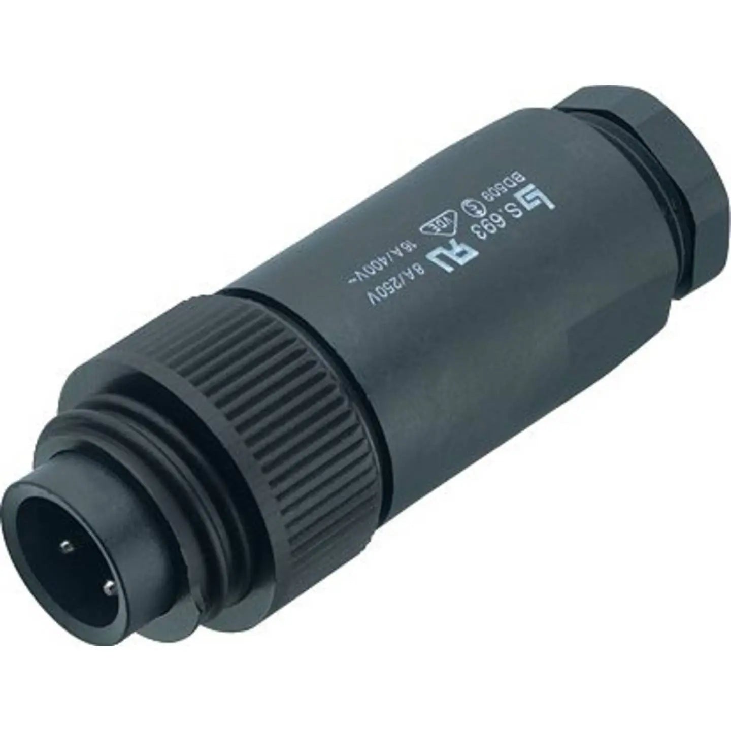B-Ware Binder Kabelstecker Stecker Verbinder 693 Serie 7 Pol Löten 5 Stück - 2050010643832