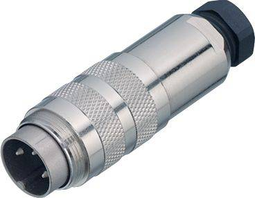 Binder Kabelstecker Stecker M16 5polig Gerade Serie 423 Schirmbar Schwarz 1 St B-Ware - 2050010644891
